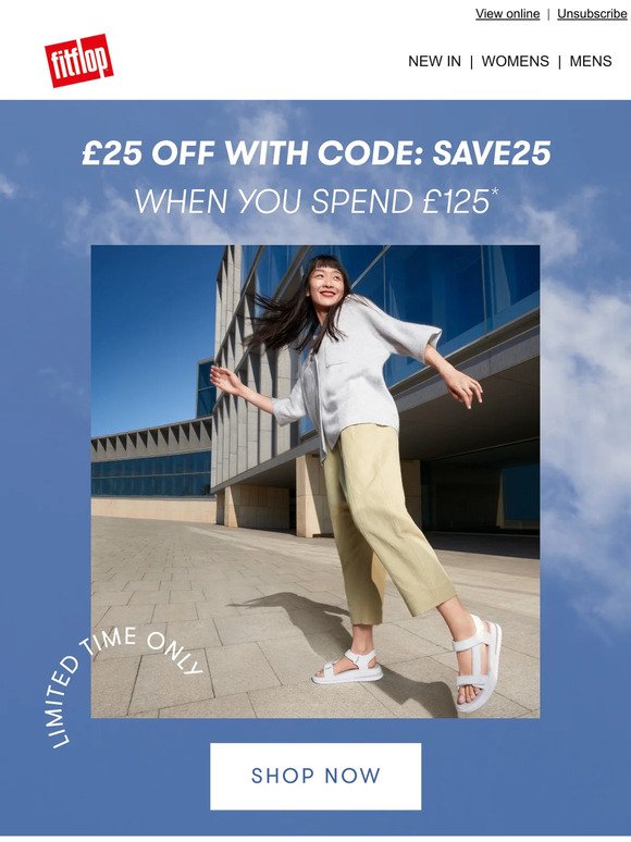 How Does £25 Off Sound?