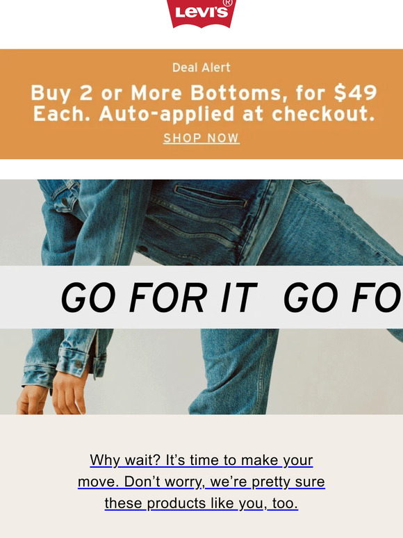 Levis buy 2 get best sale 2 offer