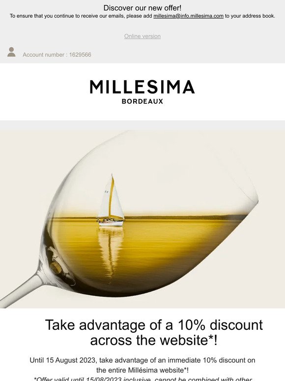 ⚡ 10% discount across the website* ⚡