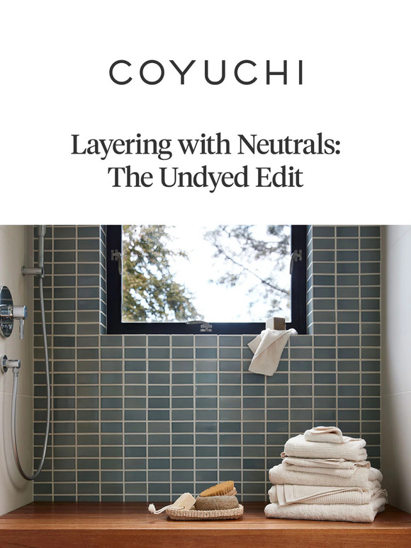 Bathe With The Peaceful Neutrals of Nature