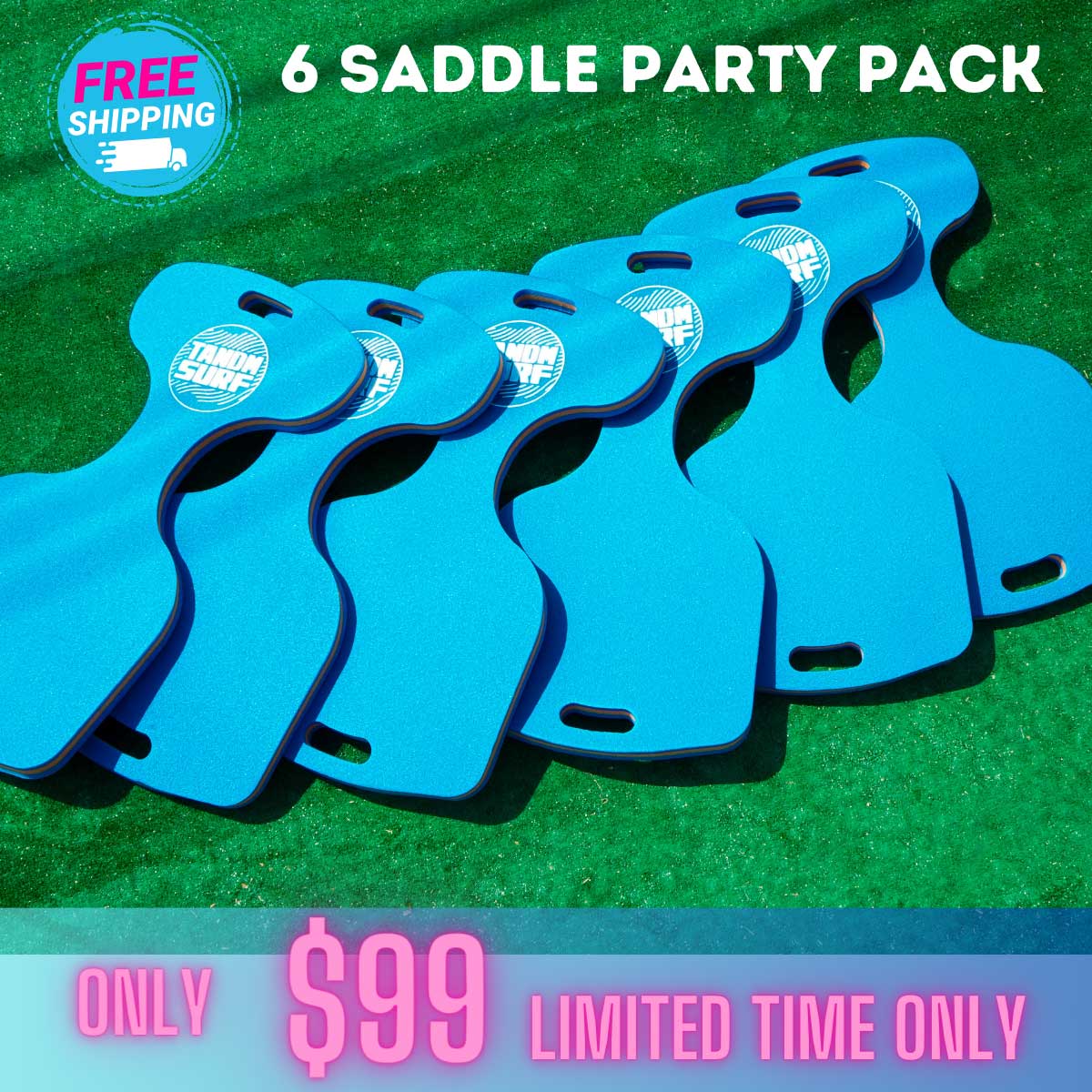 Party Pack Pool Saddles