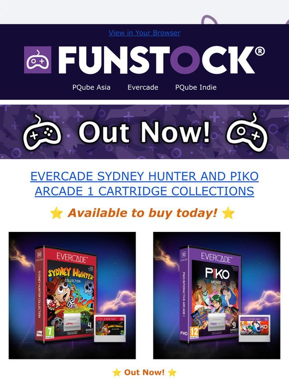 New Evercade Cartridges Released Today!