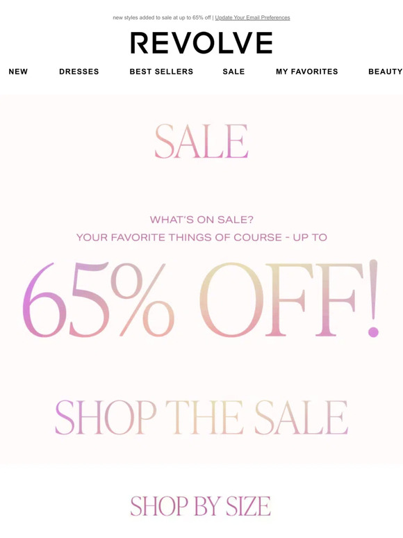 NEW TO SALE: UP TO 65% OFF