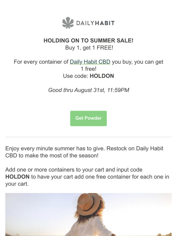 Holding on to Summer Sale 💛