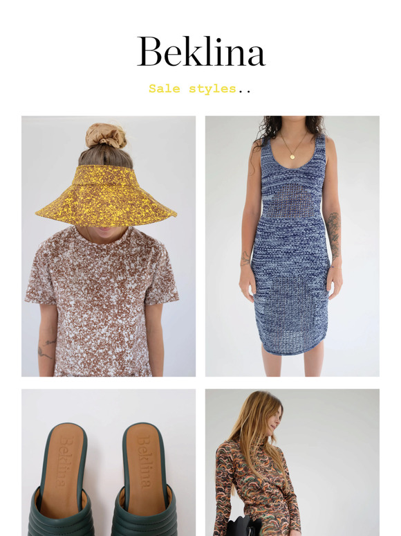 BEKLINA NEW SALE STYLES
