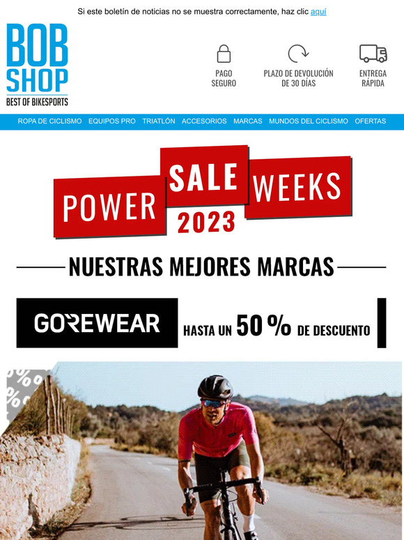 Gore Wear: Hasta un 50% de descuento