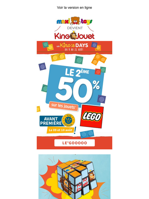 LEGO : 2ème à -50%