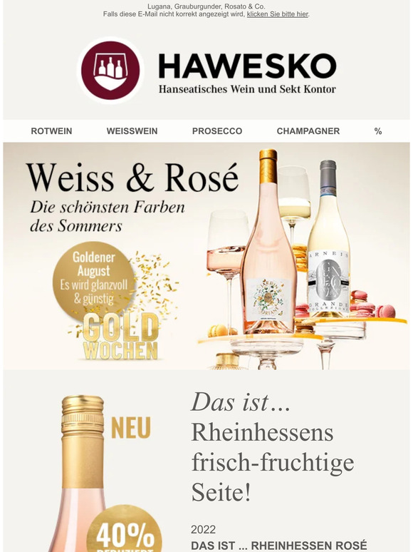 NEU! Rosé-Highlights ab € 5,99