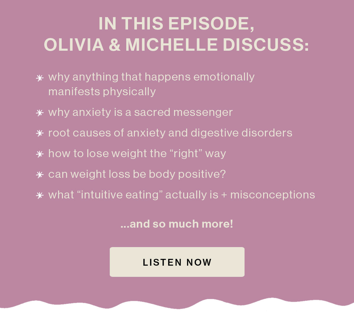 Organic Olivia Our juciest episode yet! Milled