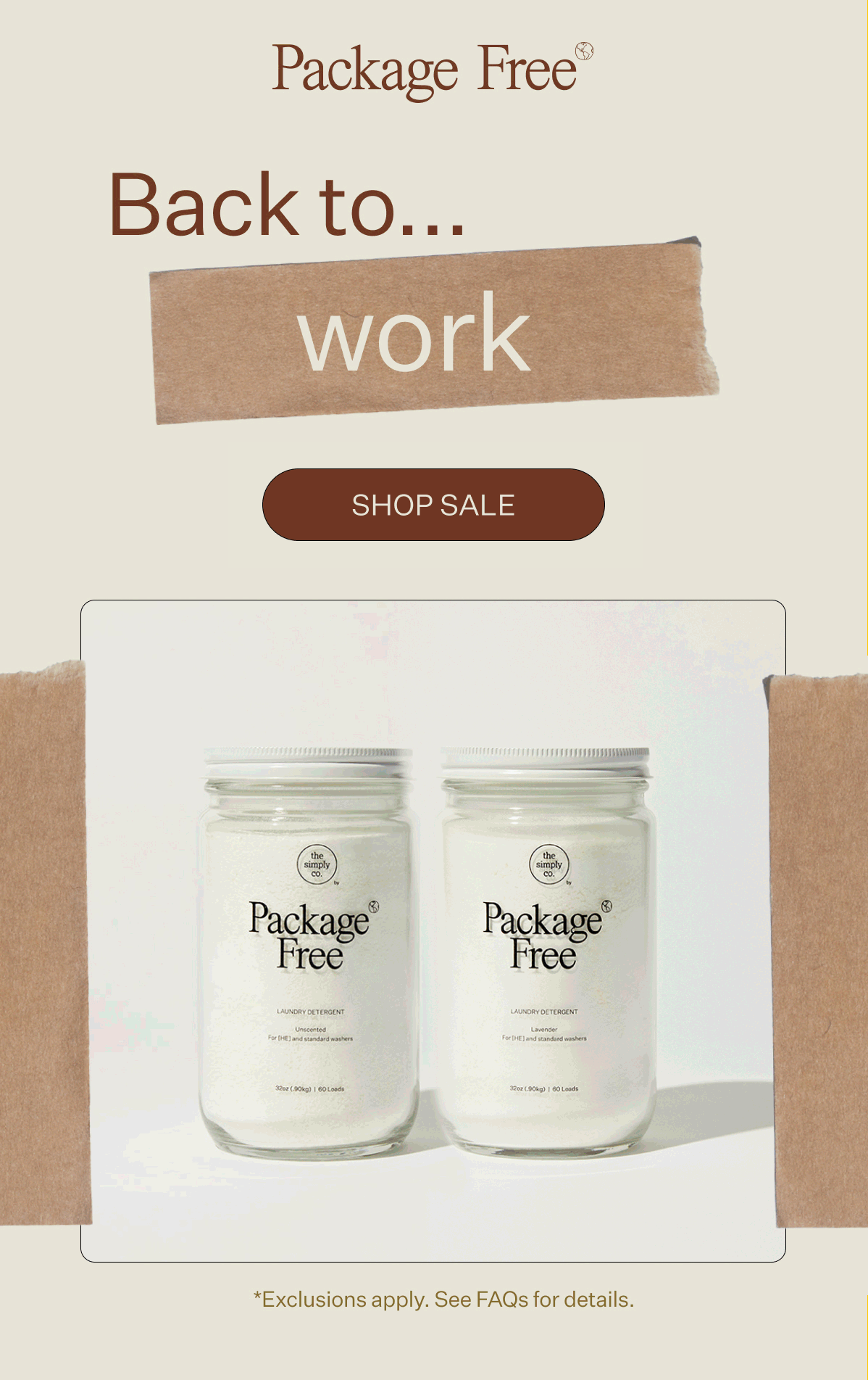 Package Free Shop STARTS NOW Back to school & routine sale Milled