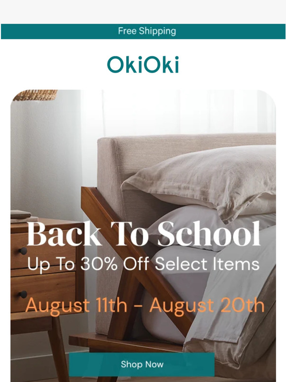30% OFF Select Items! 🎉