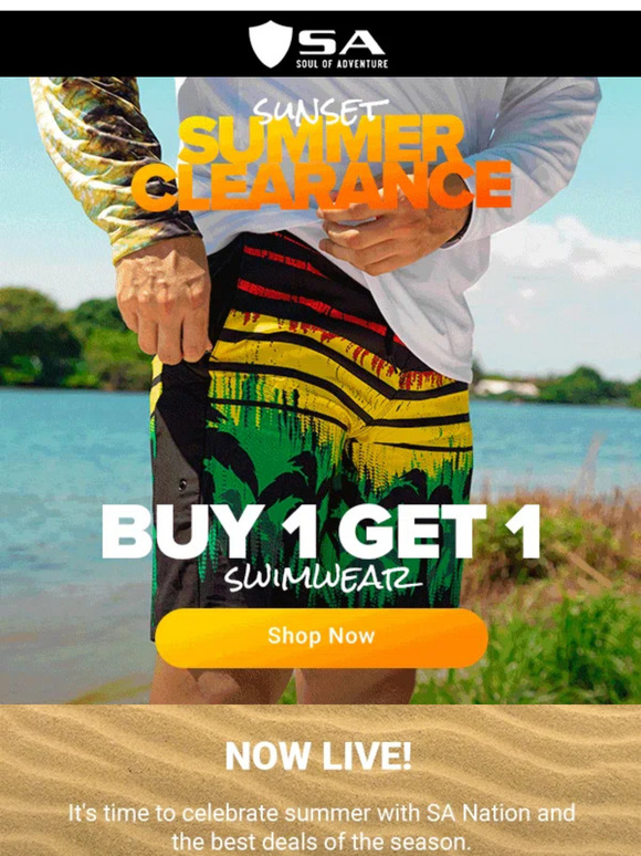 SUMMER CLEARENE SALE NOW LIVE!