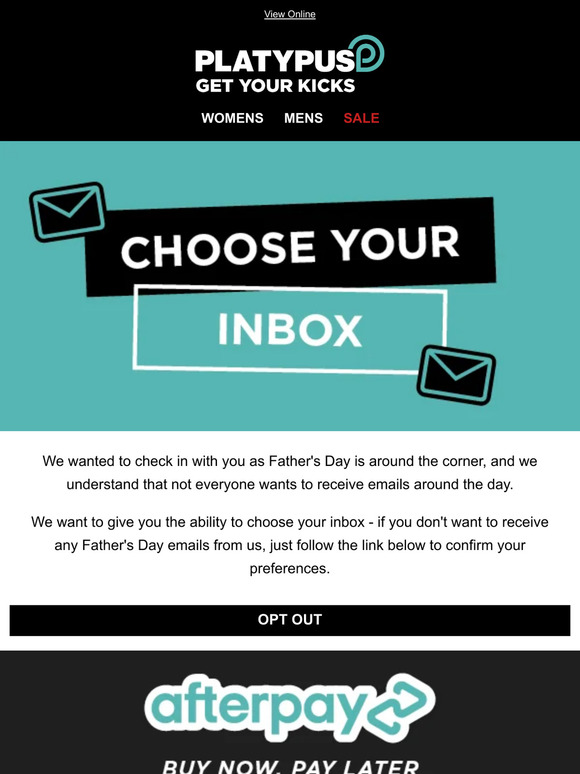 Choose your inbox 📨