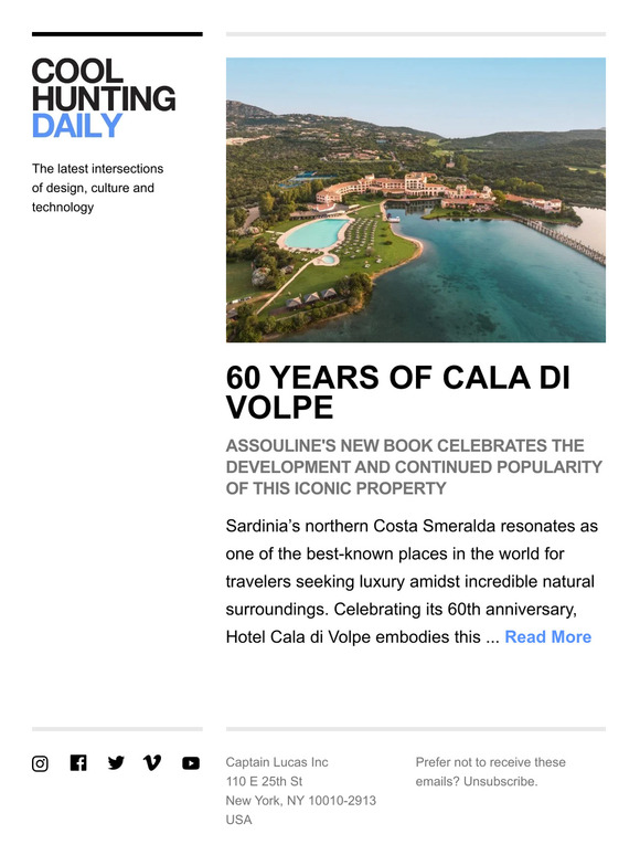 Assouline's new book celebrates the development and continued popularity of Cala di Volpe
