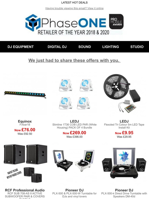 LATEST HOT DEALS