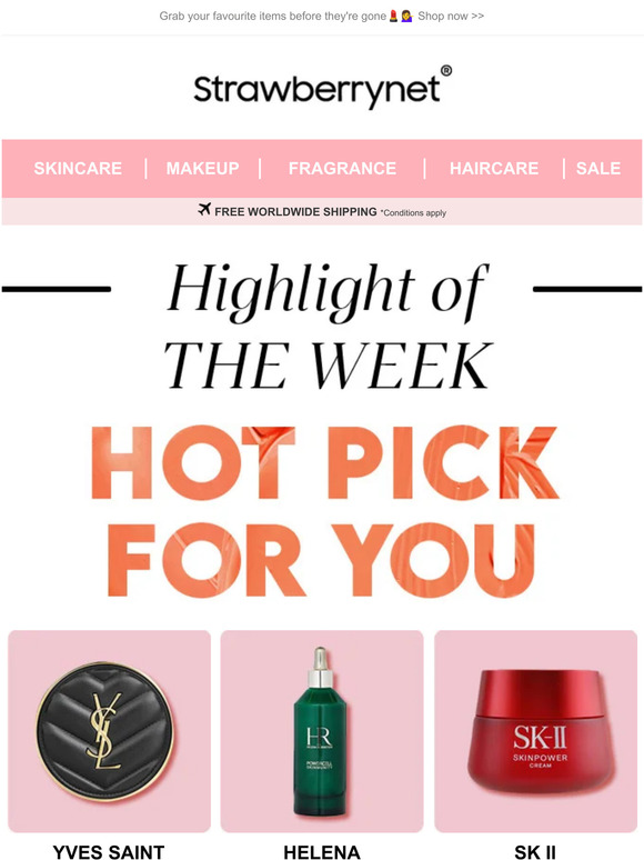 Highlight of the Week 🍓25% off 🤩 YSL Matte Cushion Foundation