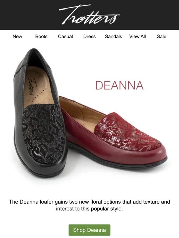 Beautiful New Florals for the Deanna Loafer
