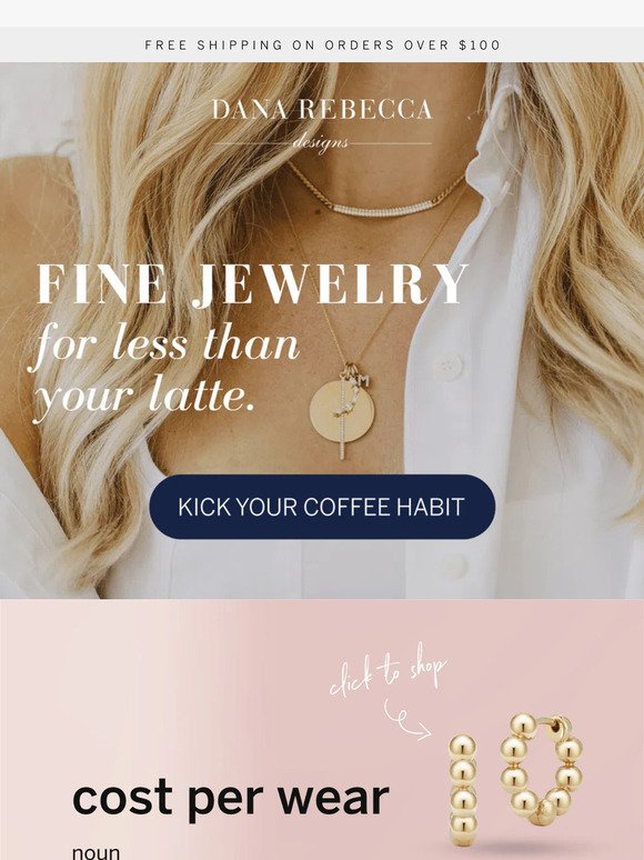 Fine Jewelry for Less Than Your Latte ☕