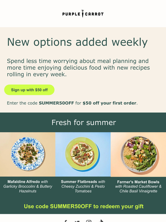 Make dining a breeze + get $50 off