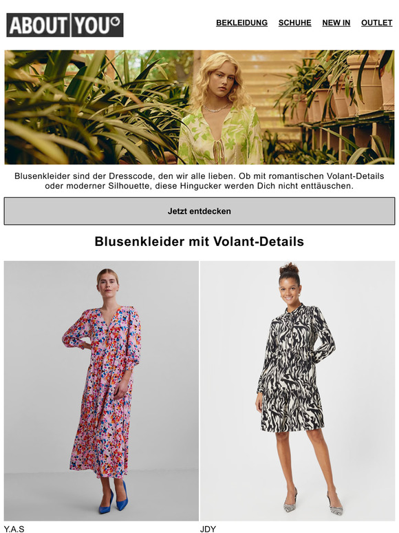 Unsere neueste Begeisterung: Blusenkleider