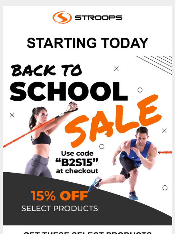 🎒 Stroops Back To School Sale Starts Today!!