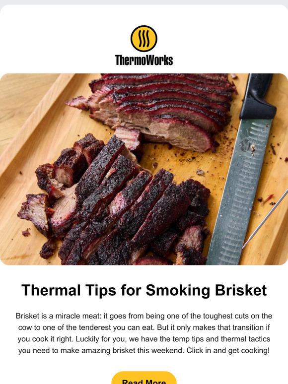 ThermoWorks: Smoking Brisket—the Temp Tips You Need | Milled