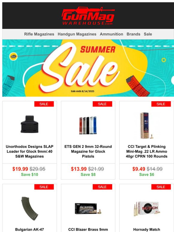 The Summer Sale Is Heating Up | Unorthodox Designs SLAP Loader for $20