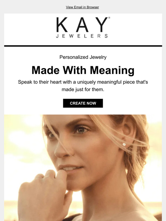 Kay Jewelers The best gifts are personalized to perfection Milled