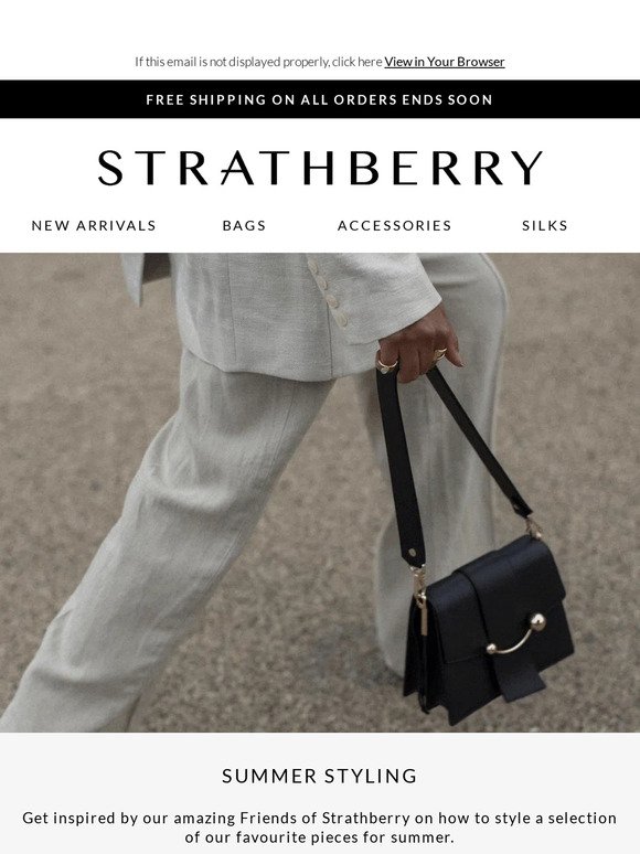 How to style your Strathberry for summer
