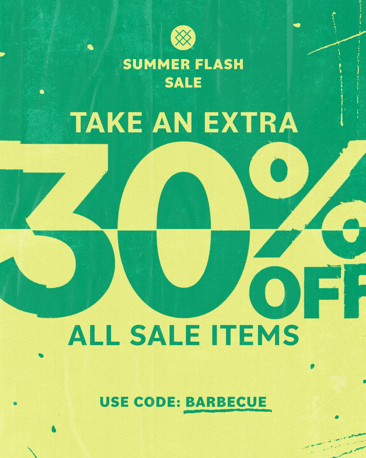 Flash Sale! Save big with code Barbecue at checkout
