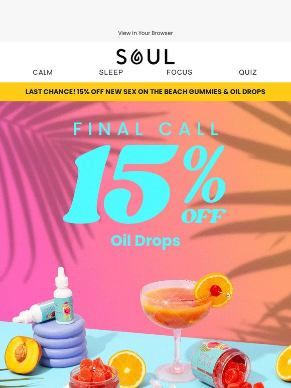 Last Chance! 15% off New Sex on The Beach 🏖️