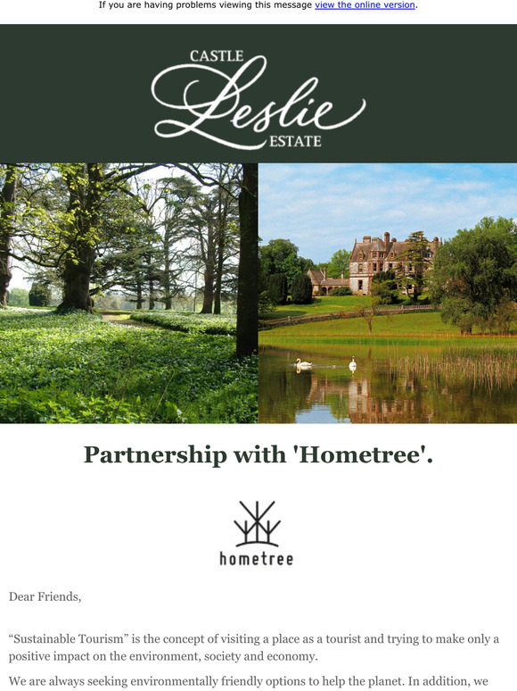 *Announcement* : Partnership with 'Hometree'.