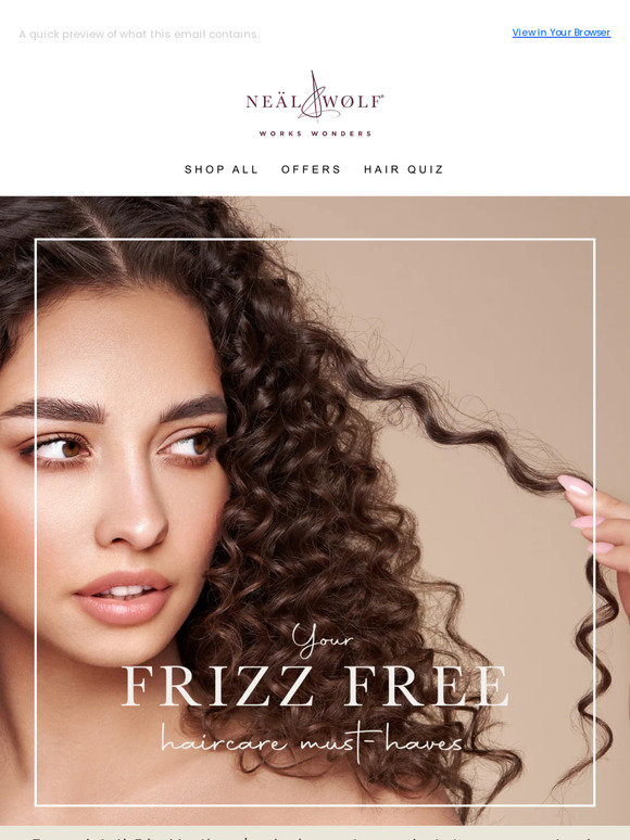 🆘 Frizz Emergency?