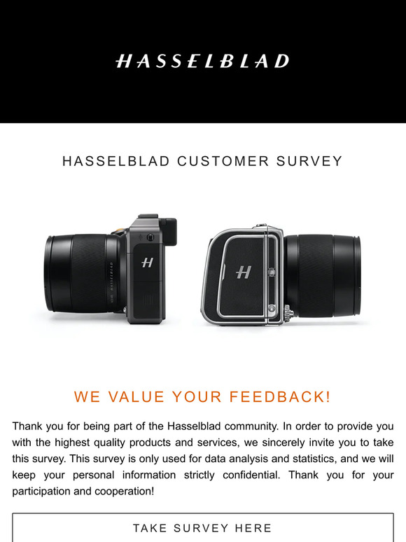 We Value Your Feedback!