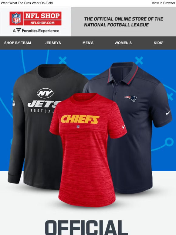 Nfl pro shop store europe