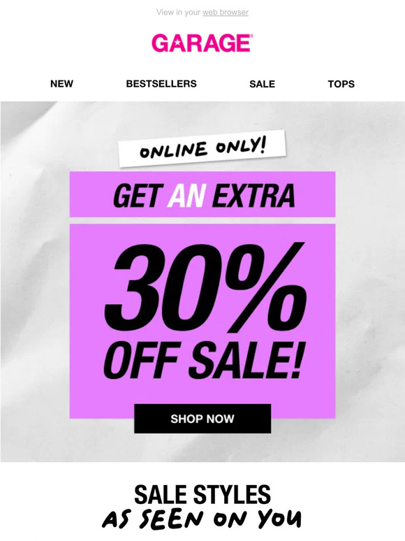 , ur faves are on sale 💛