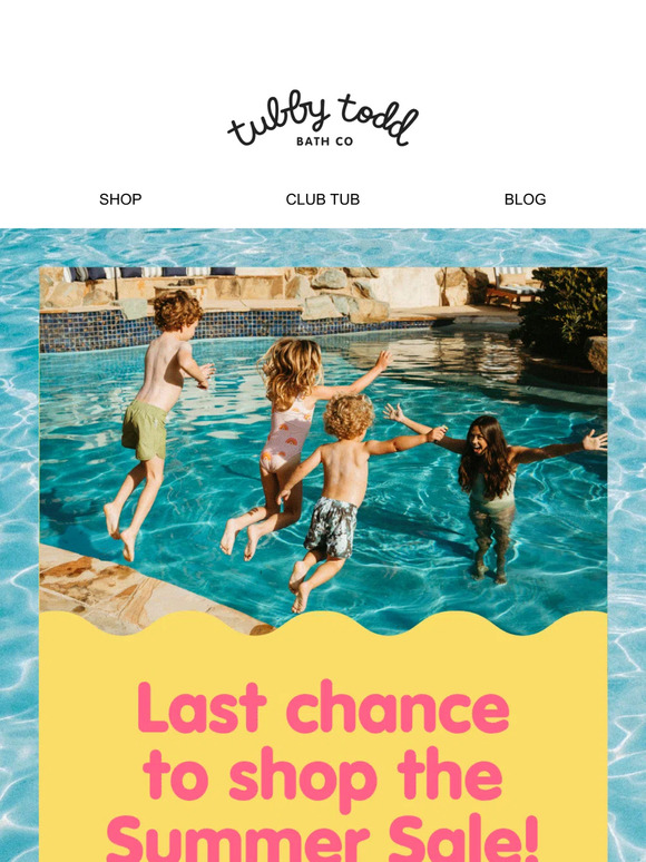 Last chance 2 shop summer sale