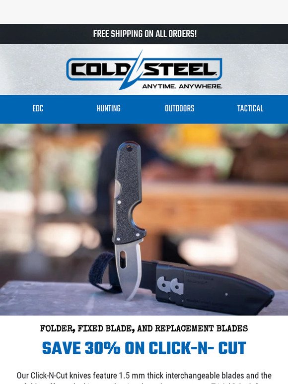 Save 30% On Click-N-Cut Knives And Blades