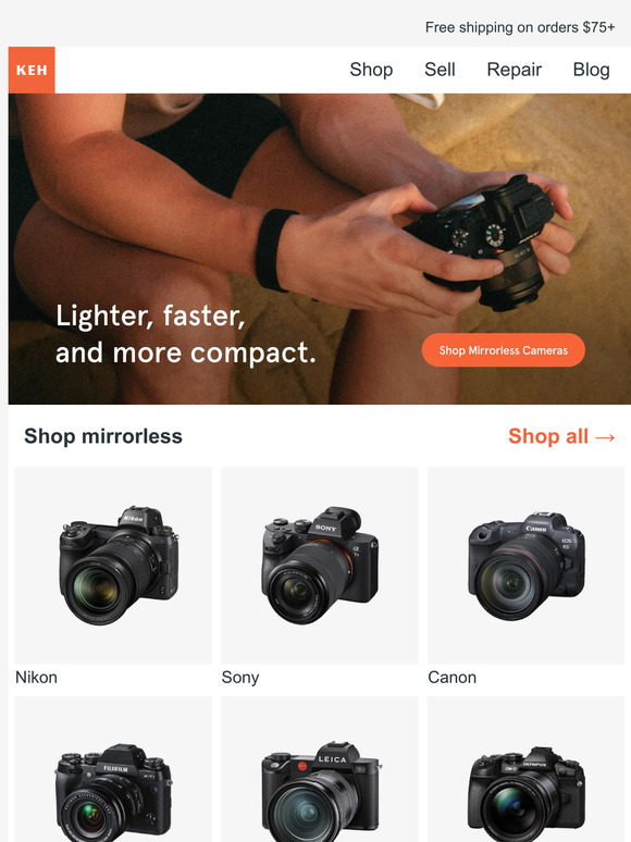 Go mirrorless or go home 📸