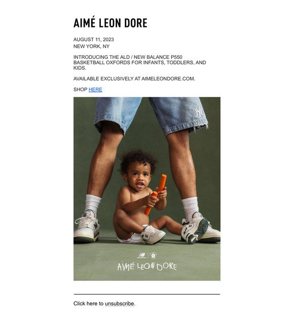 Juxtapoz Magazine - Grotesk for Aimé Leon Dore