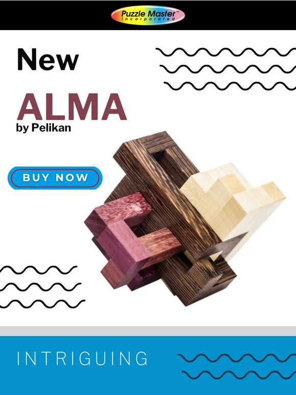 —, Alma Puzzle from Pelikan looks great and is quite puzzling