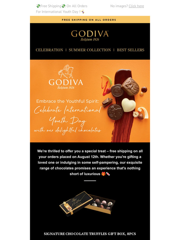 Godiva Chocolates Celebrate Youth With Irresistible GODIVA Chocolates😋