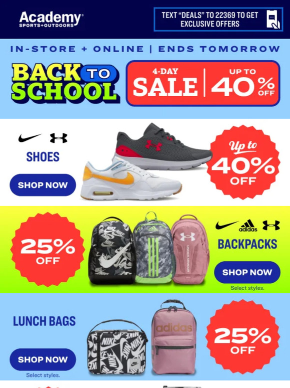 Does Academy Sports + Outdoors give discounts to teachers and educators? —  Knoji