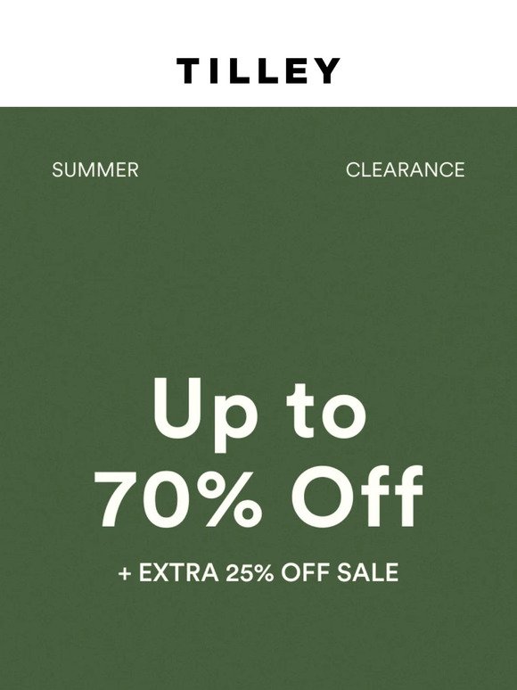 All your summer favourites -  up to 70% off