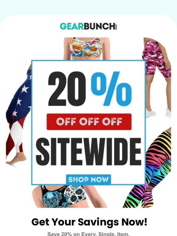 Gearbunch: Don't Forget Your 20% Off Code! 🎉 | Milled
