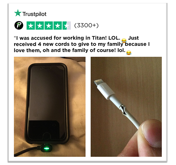 Titan Power Plus Our cables are the best. Here’s why… Milled