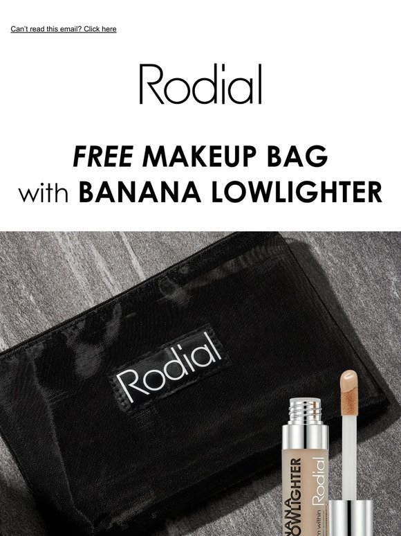LAST CHANCE | Your Free Rodial Mesh Bag Is On Us!