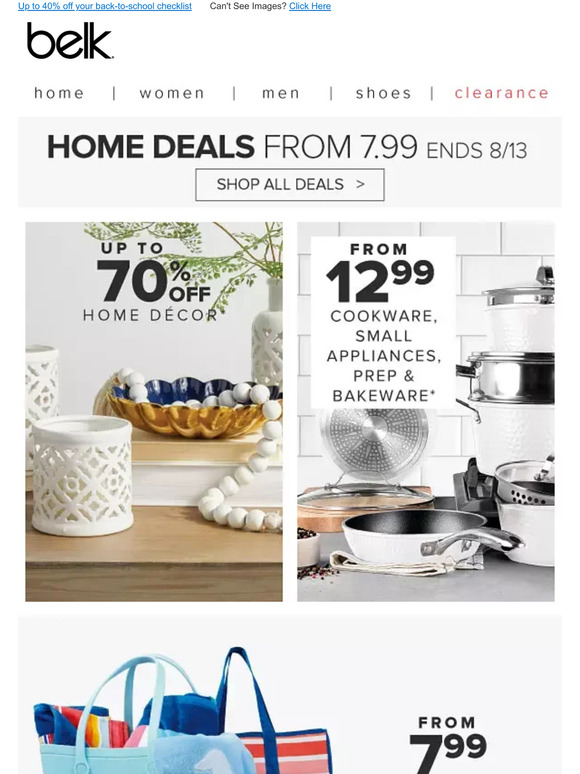 Belk **DEAL ALERT** Shop beach towels & bags from 7.99 Milled