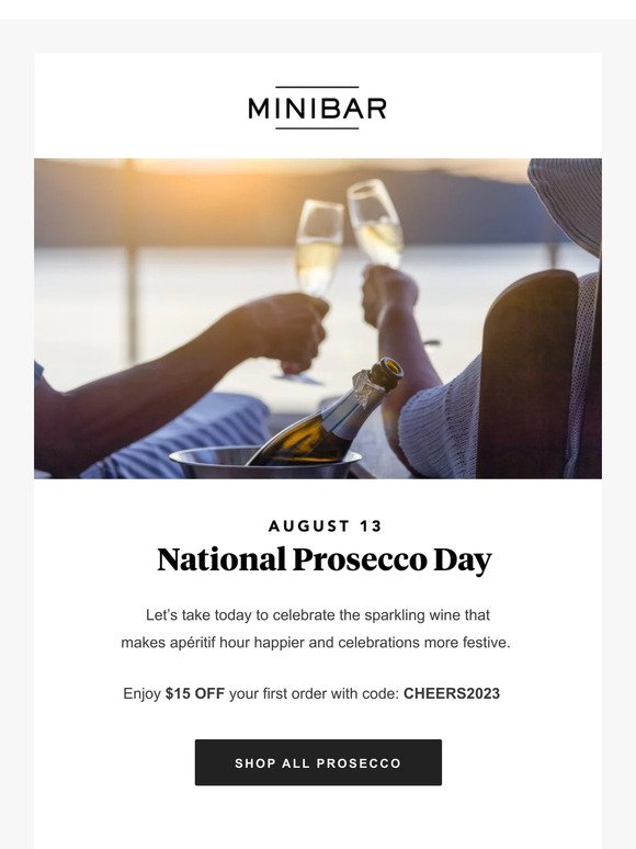 Make National Prosecco Day Sparkling 🥂