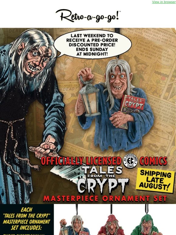 Only Days Left to Catch the Crypt-tastic Pre-Order Savings